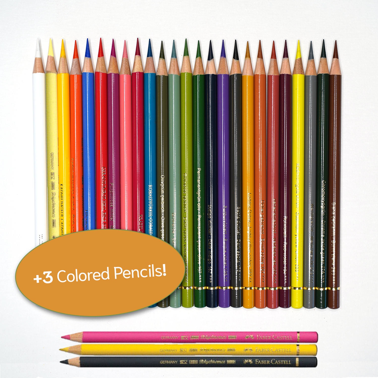 Polychromos colour pencil, 121 pale geranium lake