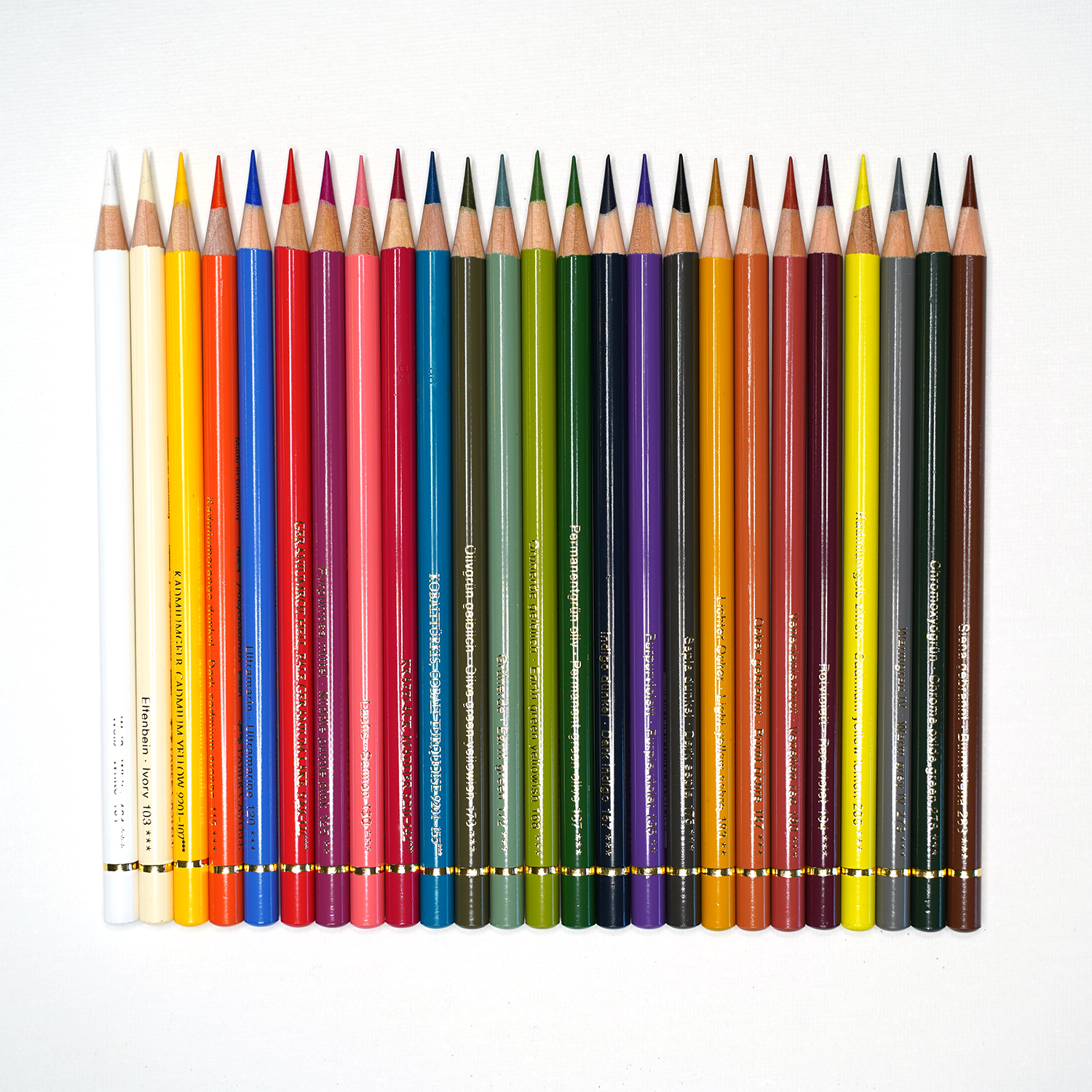 Pack Of 25 Colouring Pencils Assorted Colours Art & Drawing Colour Tropicolours 