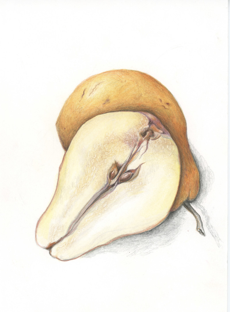 cut-pear