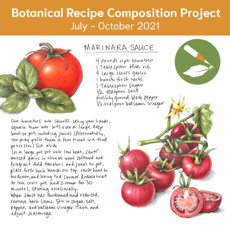 botanical-recipe-composition-project