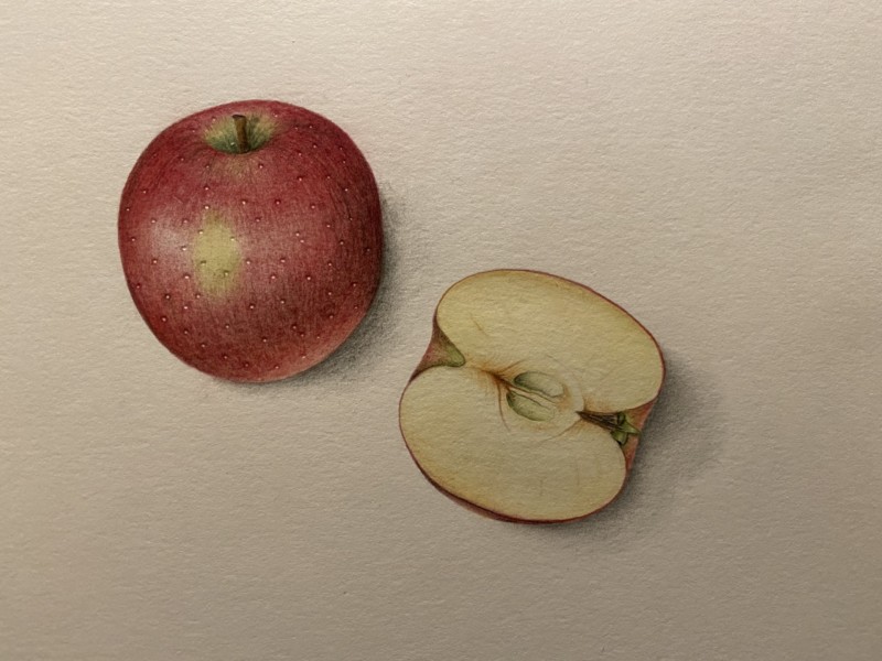 drawing-an-apple