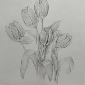 tulips-in-graphite