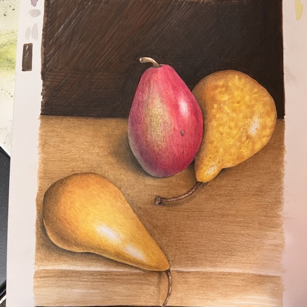 Pear Stilllife